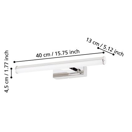 Eglo - LED Osvetljenje ogledala u kupaonici 1xLED/7,4W/230V IP44