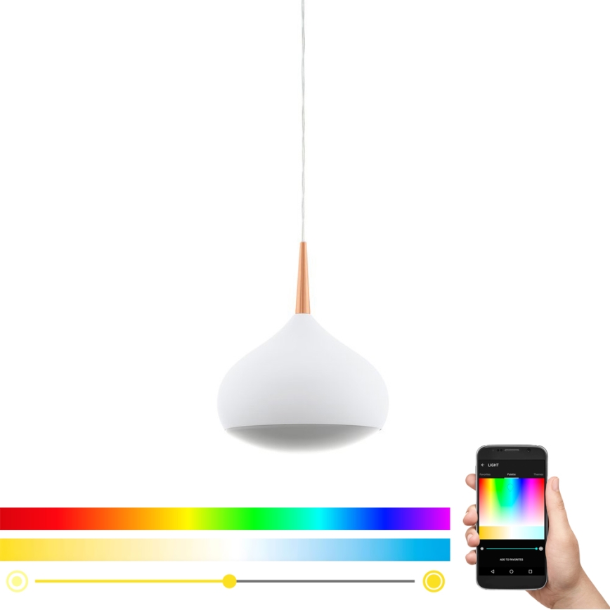 Eglo 97087 - LED RGBW prigušiva viseće svetlo COMBA-C 1xLED/18W/230V