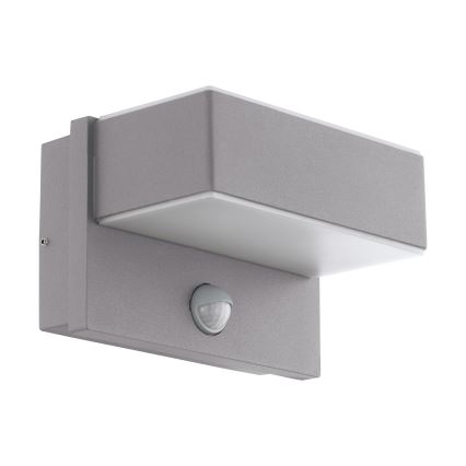 Eglo - LED Spoljašnje zidno svetlo sa senzorom 2xLED/5,6W/230V