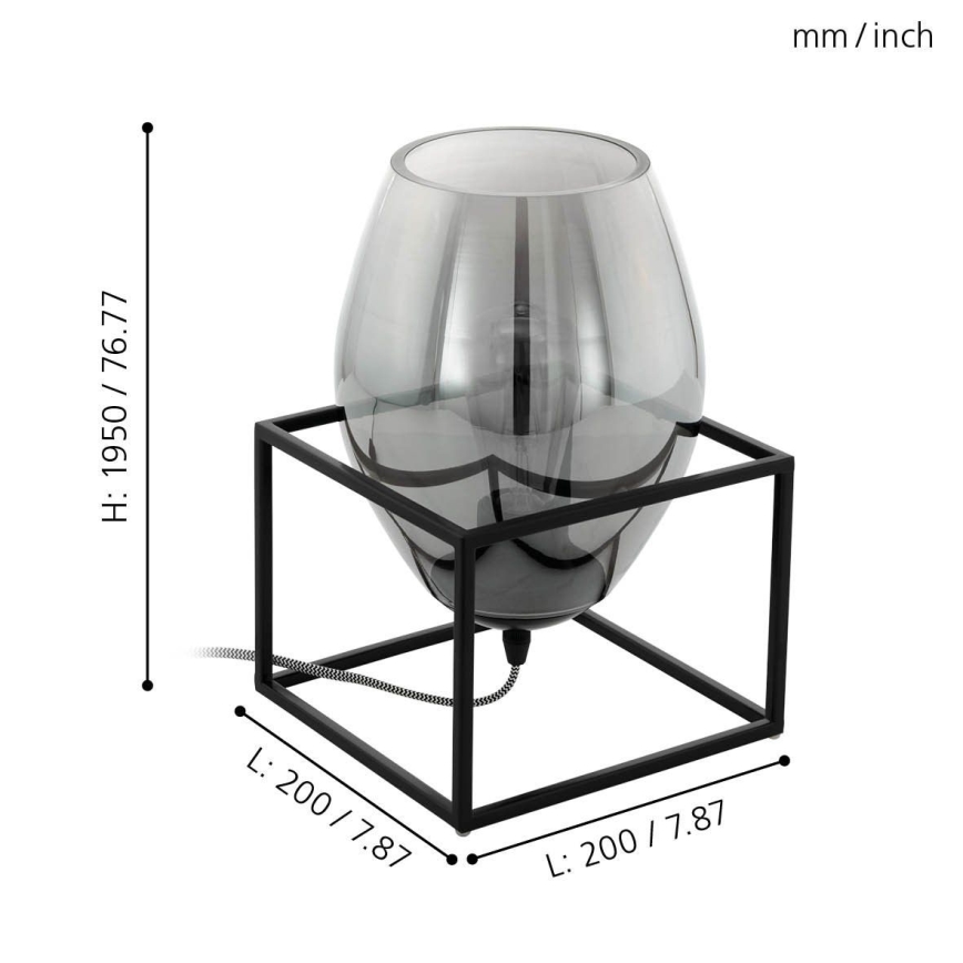 Eglo - Stona lampa 1xE27/40W/230V