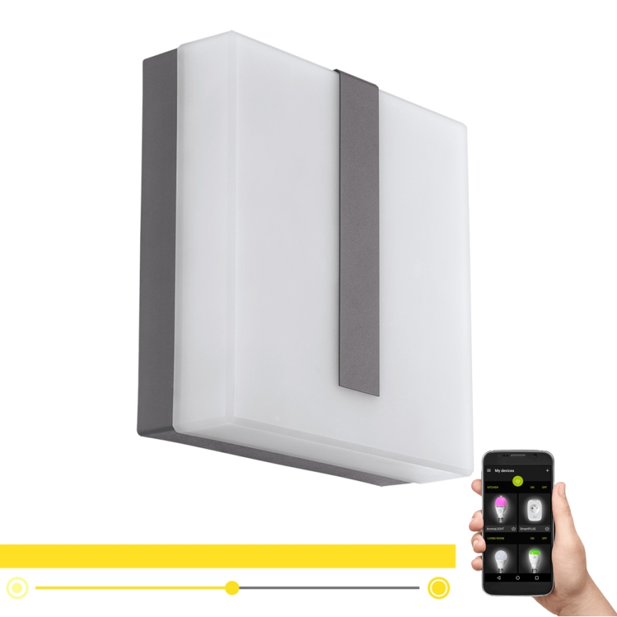 Eglo - LED prigušiva spoljašnja zidna svetiljka TORAZZA-C LED/14W/230V IP44