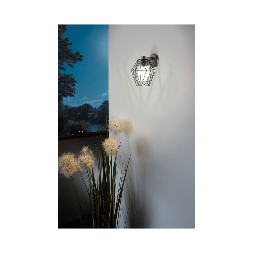Eglo - Spoljašnja zidna lampa 1xE27/60W/230V IP44