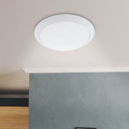 Eglo - LED Plafonjera za kupatilo LED/11W/230V bela IP44