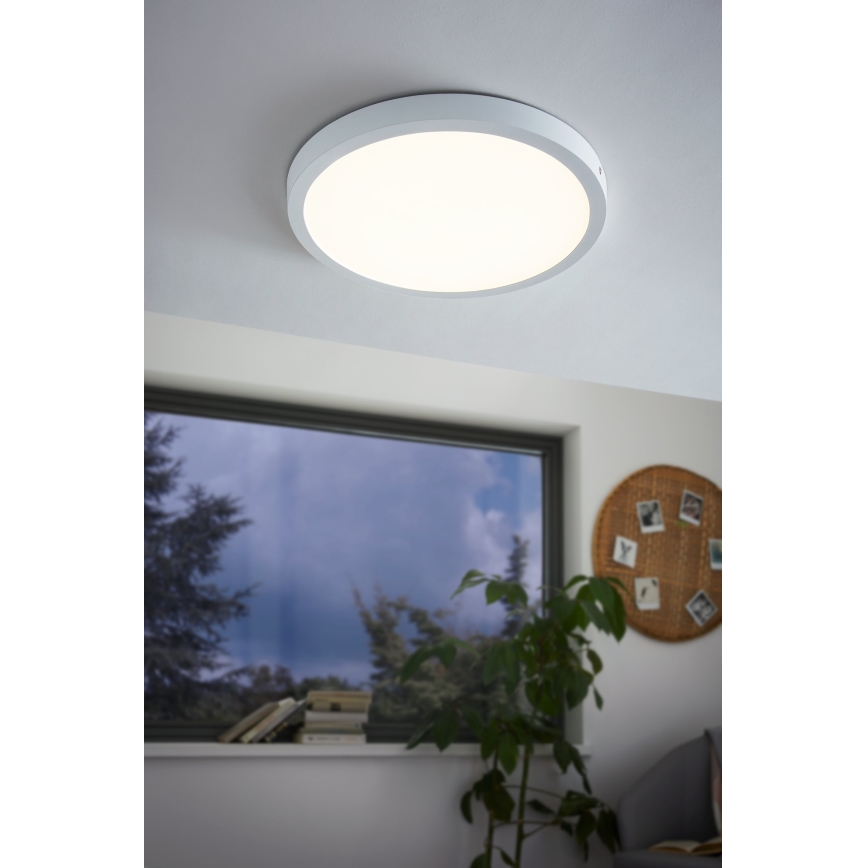Eglo - LED Plafonjera 1xLED/25W/230V bela okrugli 2500 lm