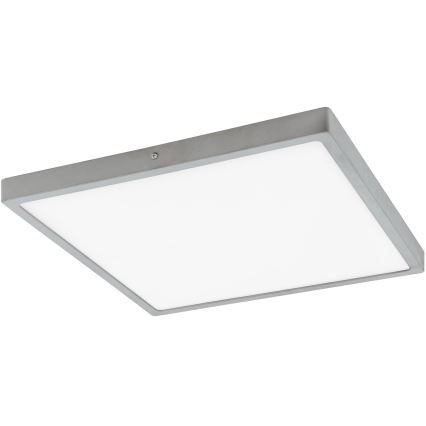 Eglo - LED Plafonjera 1xLED/25W/230V srebrno uglast