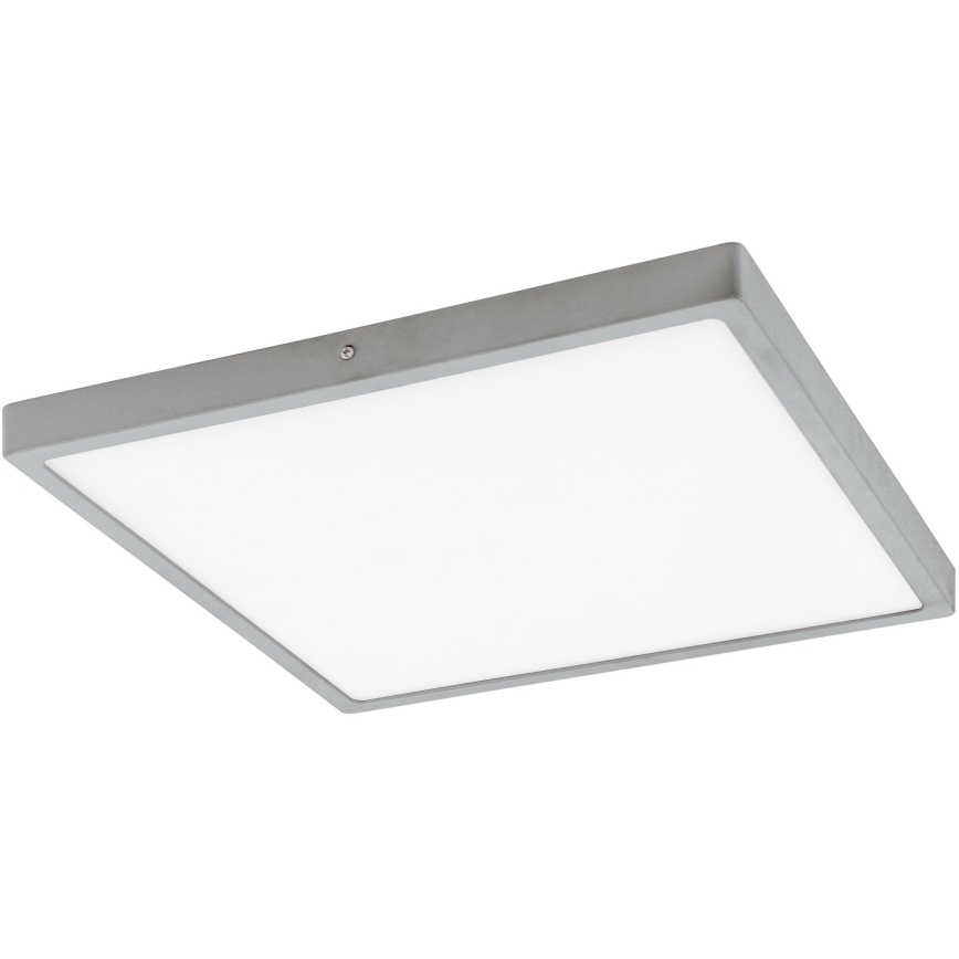Eglo - LED Plafonjera 1xLED/25W/230V srebrno uglast