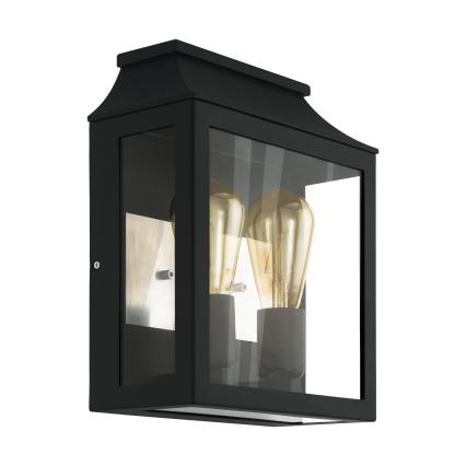 Eglo - Spoljašnja zidna lampa 2xE27/60W/230V IP44
