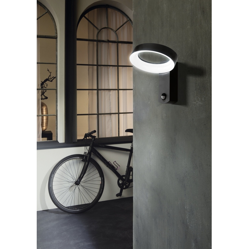 Eglo - LED Spoljašnje zidno svetlo sa senzorom LED/11W/230V