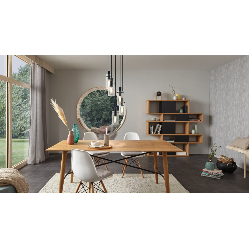 Eglo -  Luster na sajli 5xE27/60W/230V
