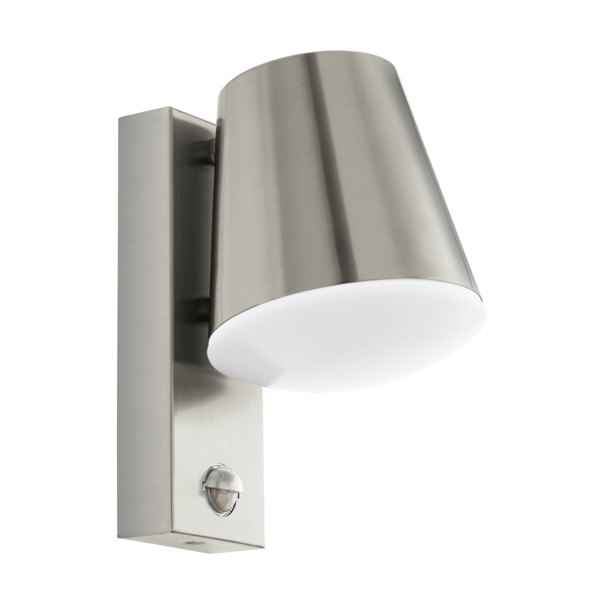 Eglo - Spoljašnja zidna lampa sa senzorom 1xE27/10W/230V IP44