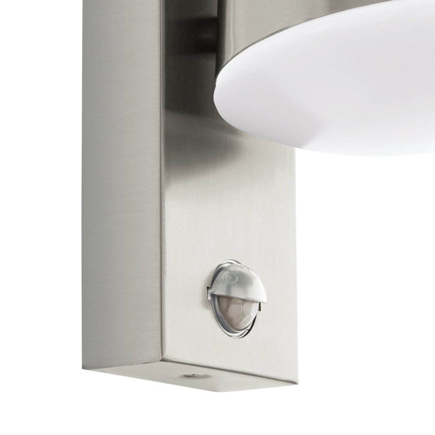 Eglo - Spoljašnja zidna lampa sa senzorom 1xE27/10W/230V IP44