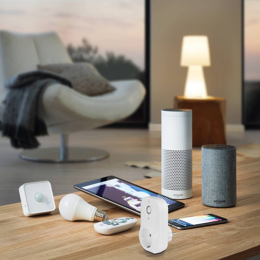 Eglo - Spoljašnji senzor pokreta CONNECT SENSOR 12 m 3xAA beli IP44