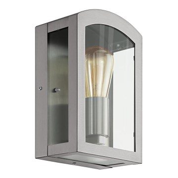 Eglo 97477 - Spoljašnja zidna lampa PARETTA 1xE27/60W/230V mat krom IP44