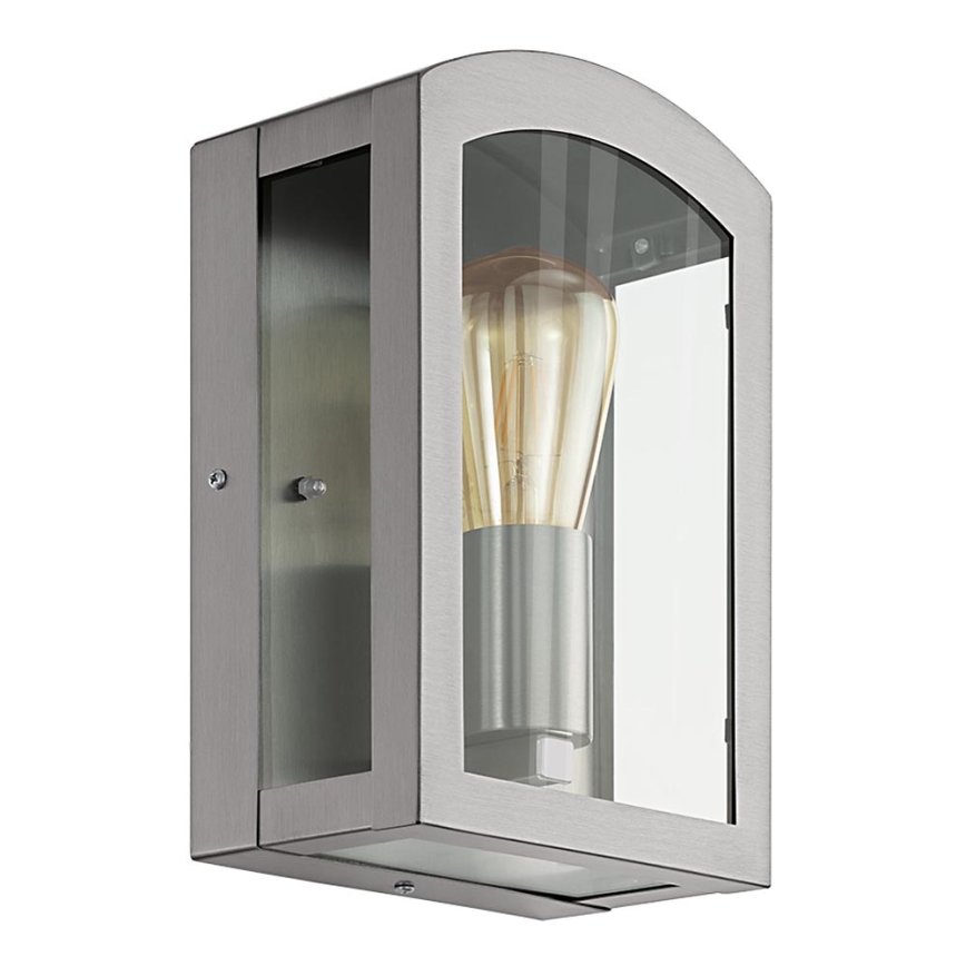 Eglo 97477 - Spoljašnja zidna lampa PARETTA 1xE27/60W/230V mat krom IP44