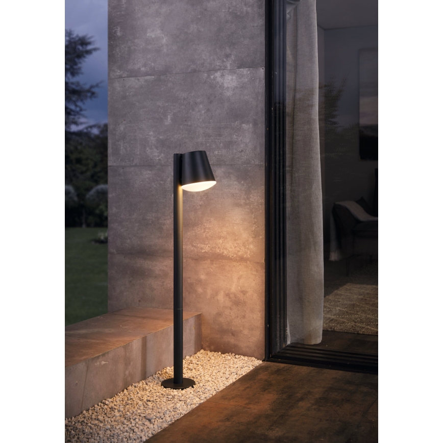 Eglo - LED RGB Prigušiva vanjska lampa CALDIERO-C 1xE27/9W/230V antracit IP44