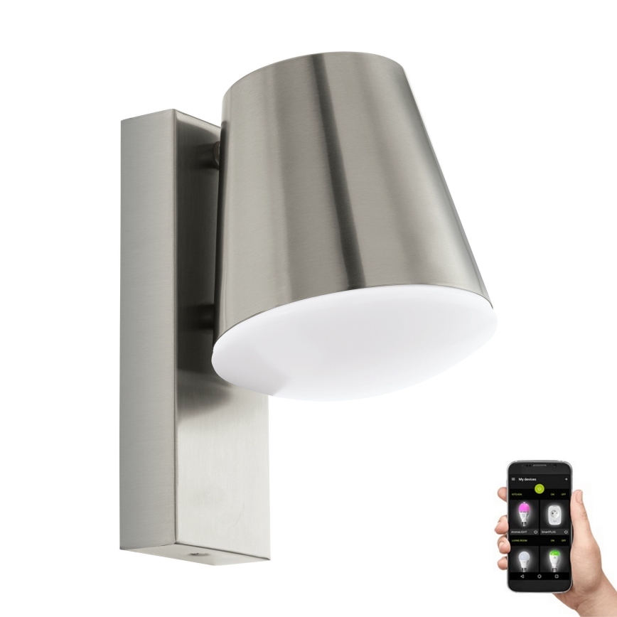 Eglo - LED Spoljna zidna lampa sa mogućnošću prigušivanja CALDIERO-C 1xE27/9W/230V