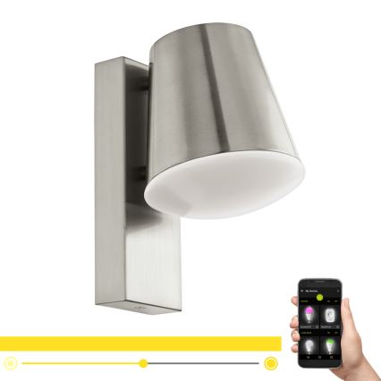 Eglo - LED Spoljna zidna lampa sa mogućnošću prigušivanja CALDIERO-C 1xE27/9W/230V
