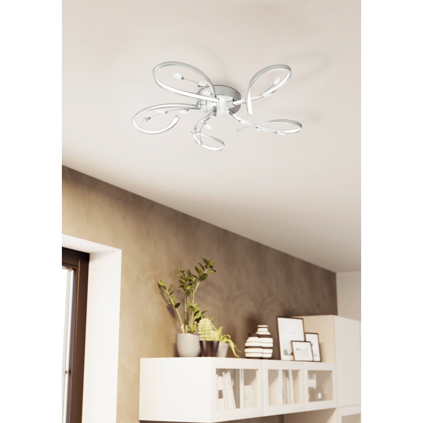 Eglo - LED kristalni nadgradni luster 5xLED/6,6W/230V