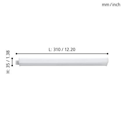 Eglo - LED Lampa ispod ormarića LED/3,2W/230V