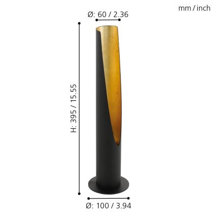 Eglo - LED Stona lampa 1xGU10/4,5W/230V