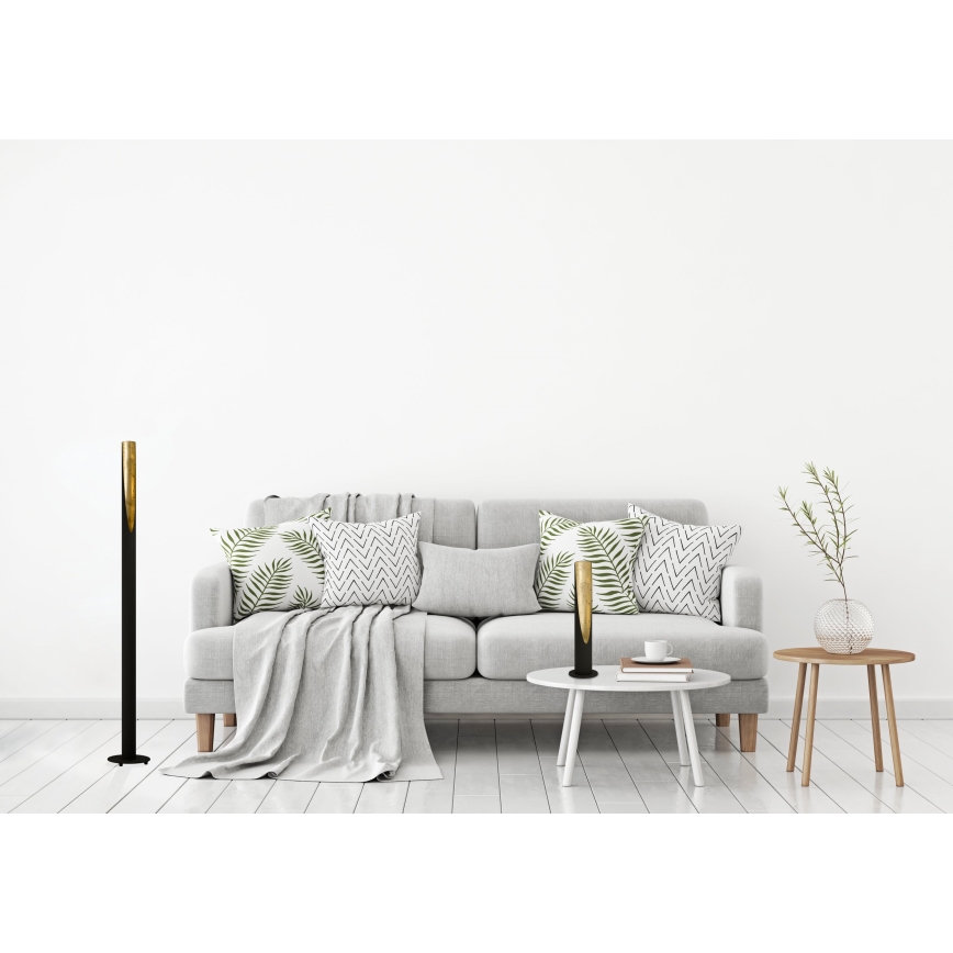 Eglo - Podna LED lampa 1xGU10/4,5W/230V crno