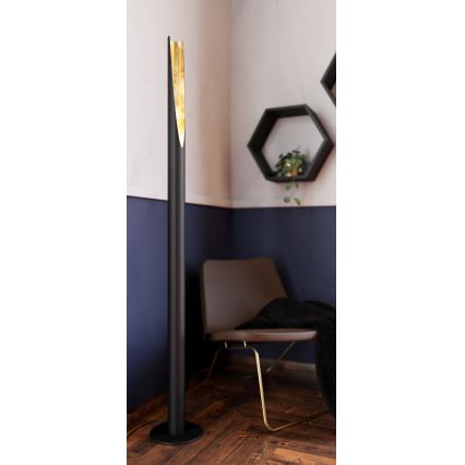 Eglo - Podna LED lampa 1xGU10/4,5W/230V crno