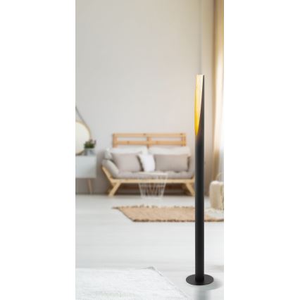 Eglo - Podna LED lampa 1xGU10/4,5W/230V crno
