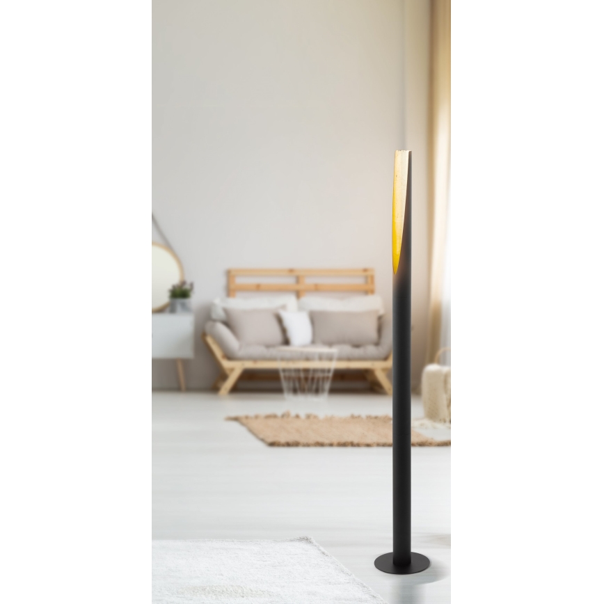 Eglo - Podna LED lampa 1xGU10/4,5W/230V crno