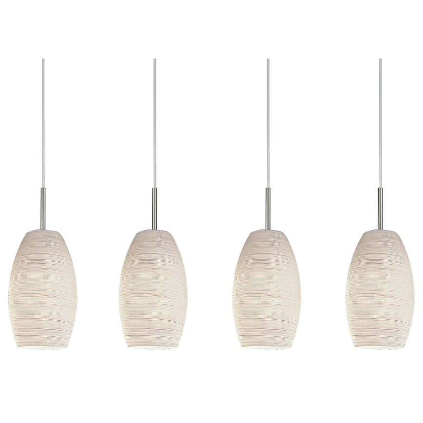 Eglo - Luster na sajli 4xE27/40W/230V