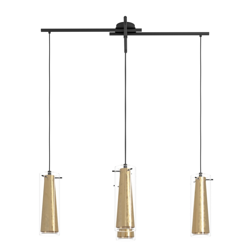 Eglo - Luster na sajli 4xE27/60W/230V