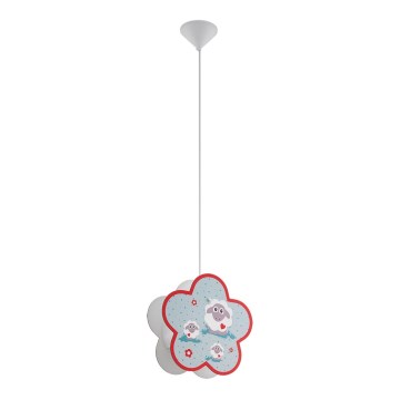 Eglo 97706 - Dečiji luster na sajli LALELU 1xE27/60W/230V