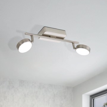 Eglo 97715 - LED RGB prigušiva reflektorska lampa CORROPOLI-C 2xLED/5W/230V