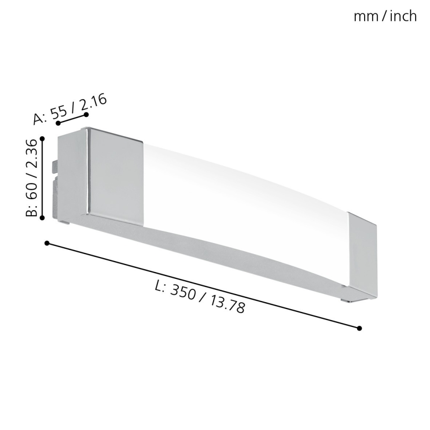 Eglo - LED Za kupatilo zrcalna lampa LED/8,3W/230V IP44