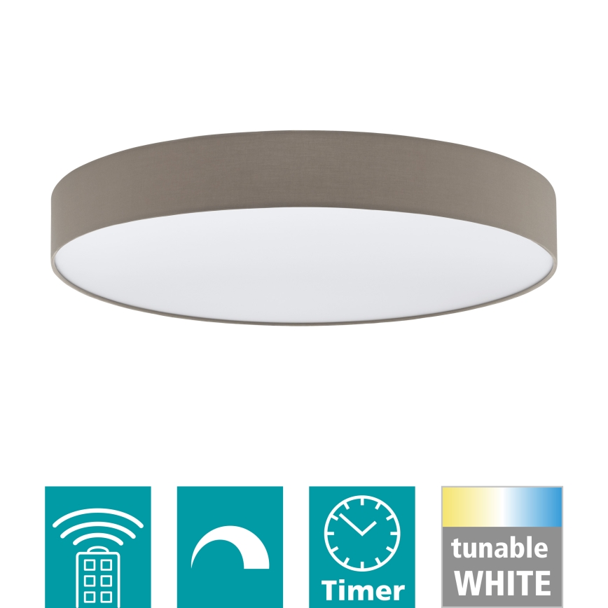 Eglo - LED prigušiva stropna lampa LED/60W/230V + daljinski upravljač
