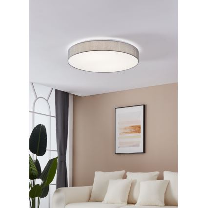 Eglo - LED prigušiva plafonska svetiljka LED/60W/230V + daljinski upravljač