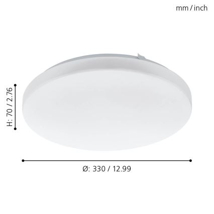 Eglo - LED Plafonjera LED/14,6W/230V