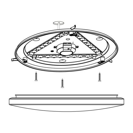 Eglo - LED Plafonjera LED/14,6W/230V