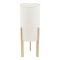 Eglo 97891 - Stona lampa CAMPODINO 1xE27/60W/230V visina 400mm bela