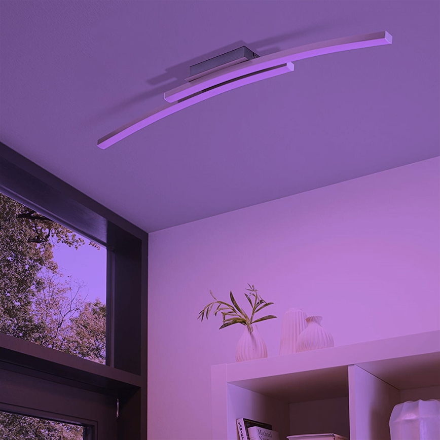 Eglo - LED RGB prigušiva plafonska lampa FRAIOLI-C 2xLED/17W/230V