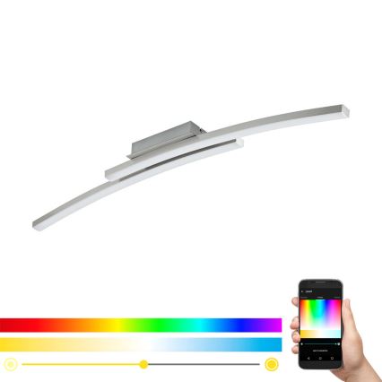 Eglo - LED RGB prigušiva plafonska lampa FRAIOLI-C 2xLED/17W/230V