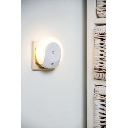 Eglo - LED Noćno svetlo sa senzorom 2xLED/0,4W/230V 3000K