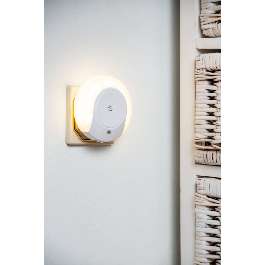 Eglo - LED Noćno svetlo sa senzorom 2xLED/0,4W/230V 3000K