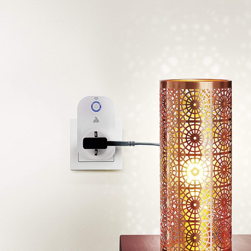 Eglo - Pametna utičnica Connect plug PLUS 2300W SCHUKO Bluetooth