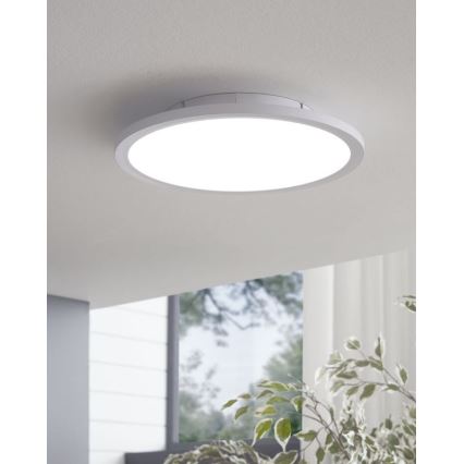 Eglo - LED RGBW prigušiva plafonska svetiljka SARSINA-C LED/16W/230V + daljinski upravljač