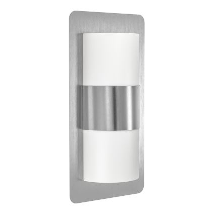 Eglo - Spoljašnja lampa 2xE27/10W/230V IP4mat krom