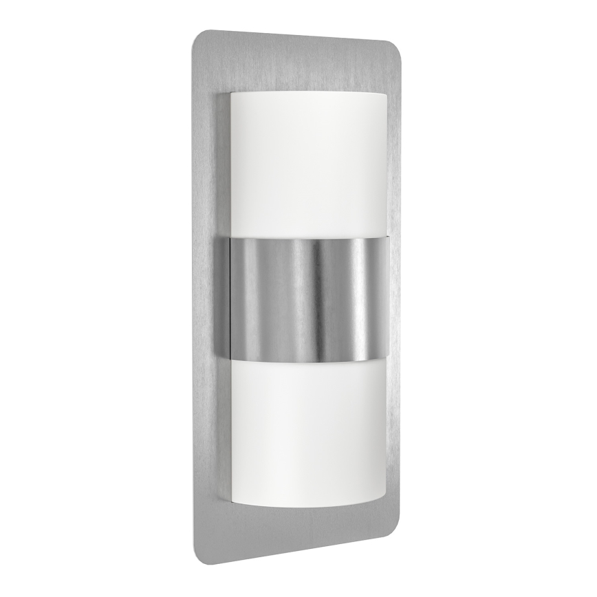 Eglo - Spoljašnja lampa 2xE27/10W/230V IP4mat krom