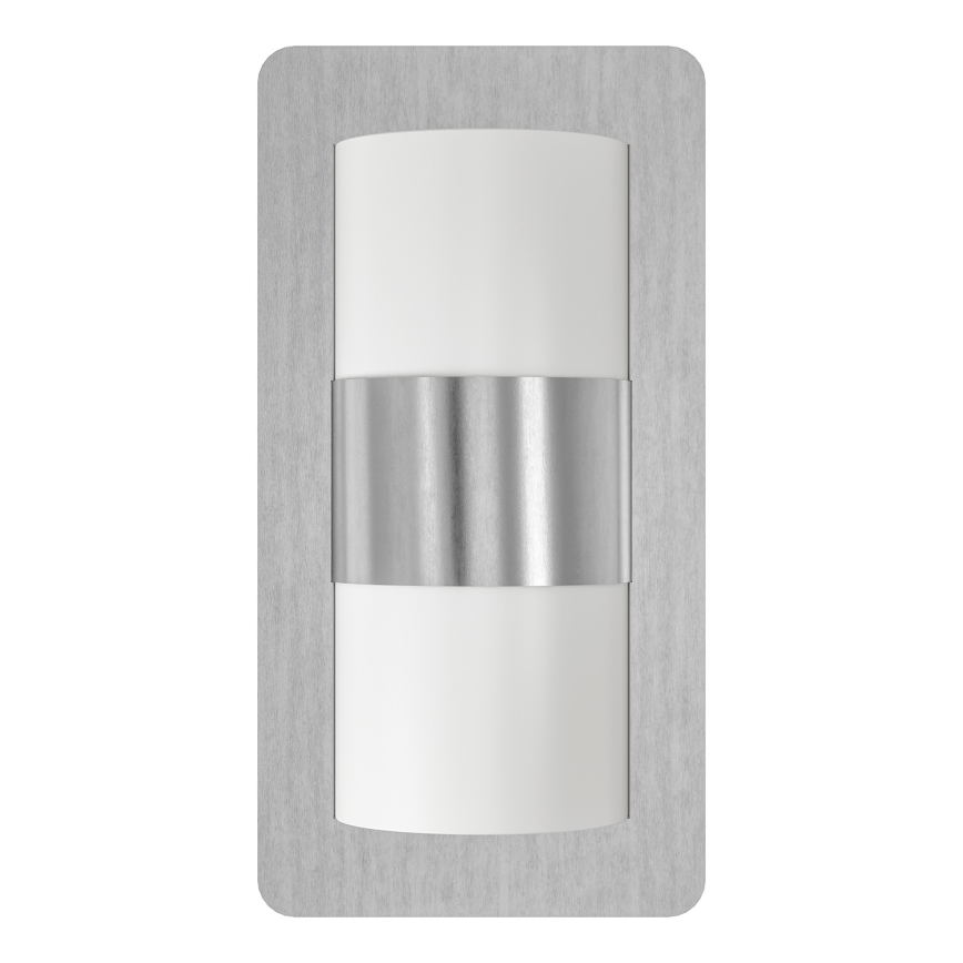Eglo - Spoljašnja lampa 2xE27/10W/230V IP4mat krom