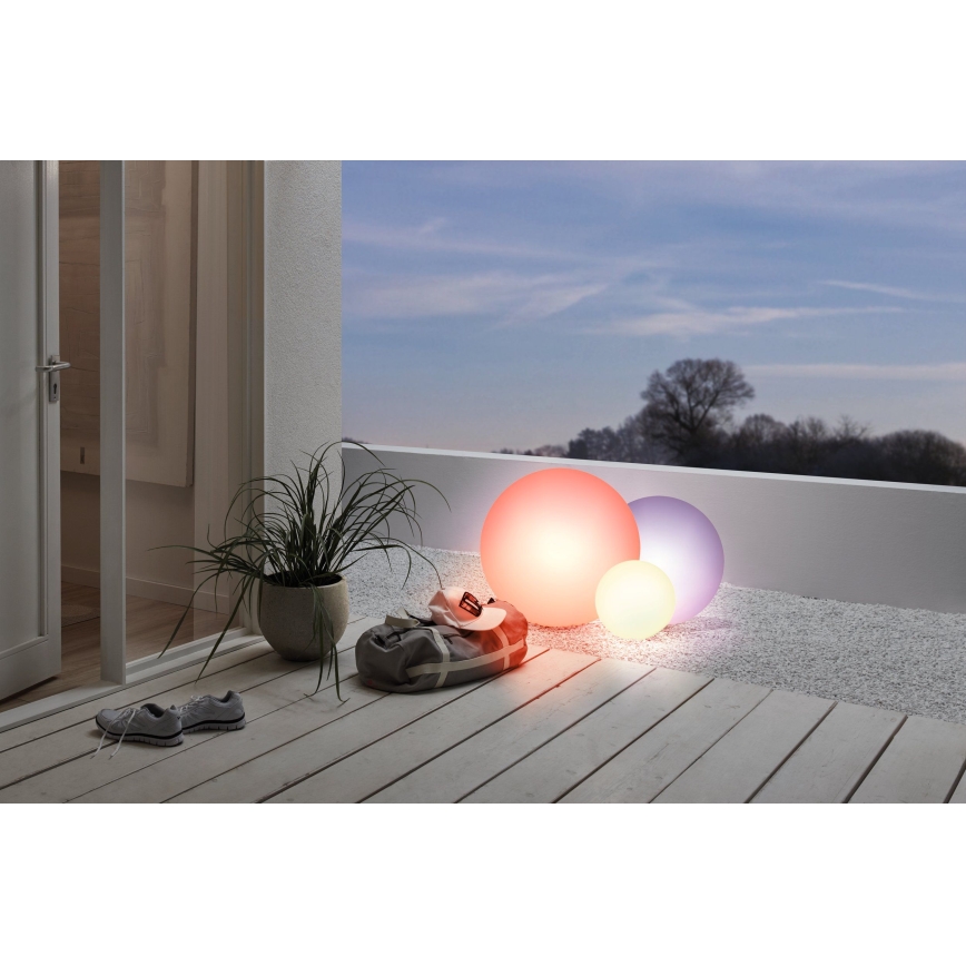 Eglo 98105 - LED RGBW spoljašnja lampa MONTEROLO-C 1xLED/9W/230V IP65 prečnik 300