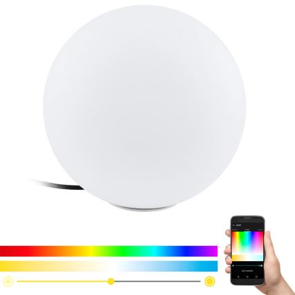 Eglo 98105 - LED RGBW spoljašnja lampa MONTEROLO-C 1xLED/9W/230V IP65 prečnik 300