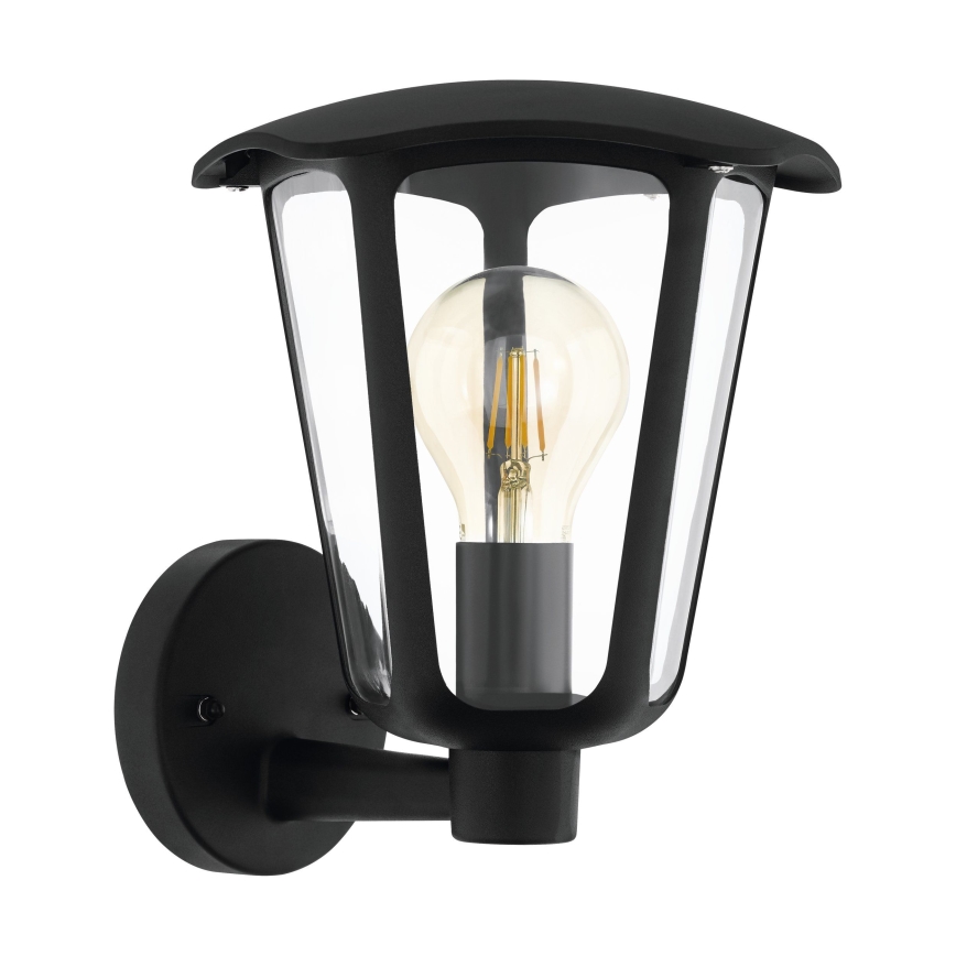 Eglo 98119 - Spoljašnja zidna lampa MONREALE 1xE27/60W/230V IP44 crno